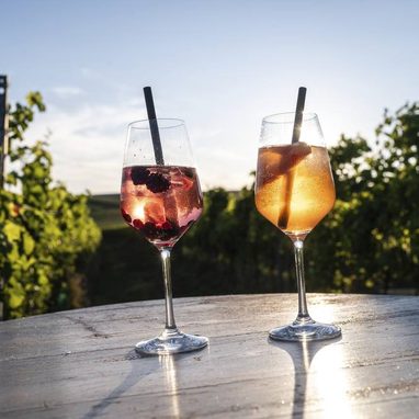 Cocktails und Getränke beim Event Live im Weingarten