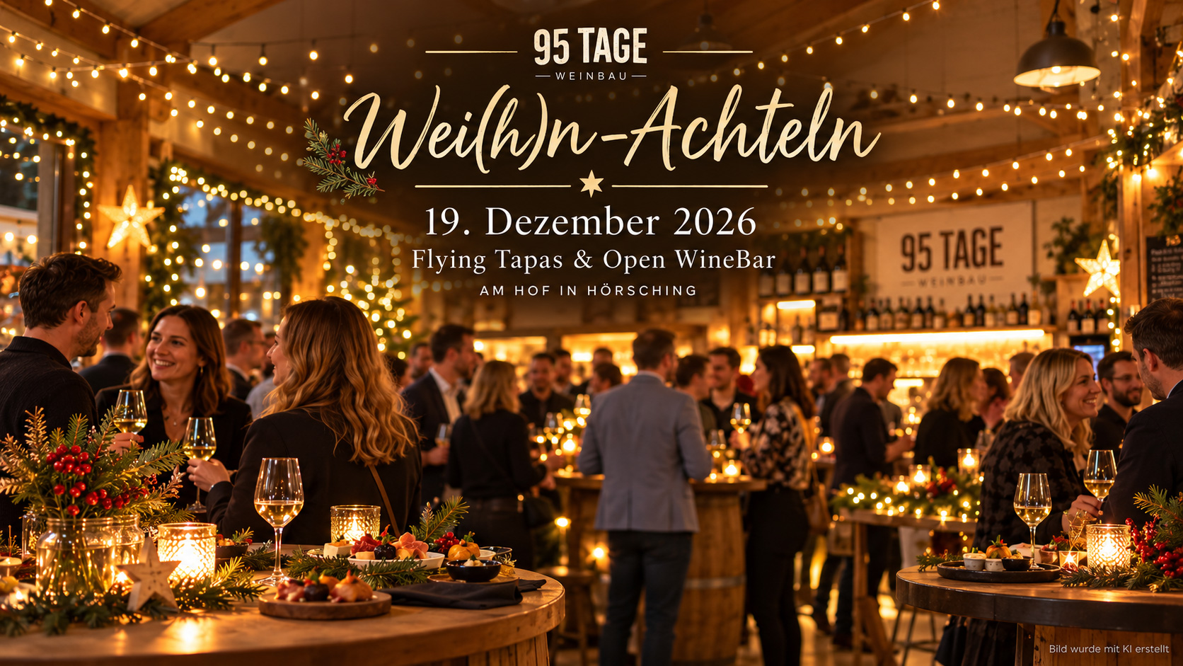 Wei(h)n-Achteln 2026 | Flying Tapas & Open WineBar | 95Tage