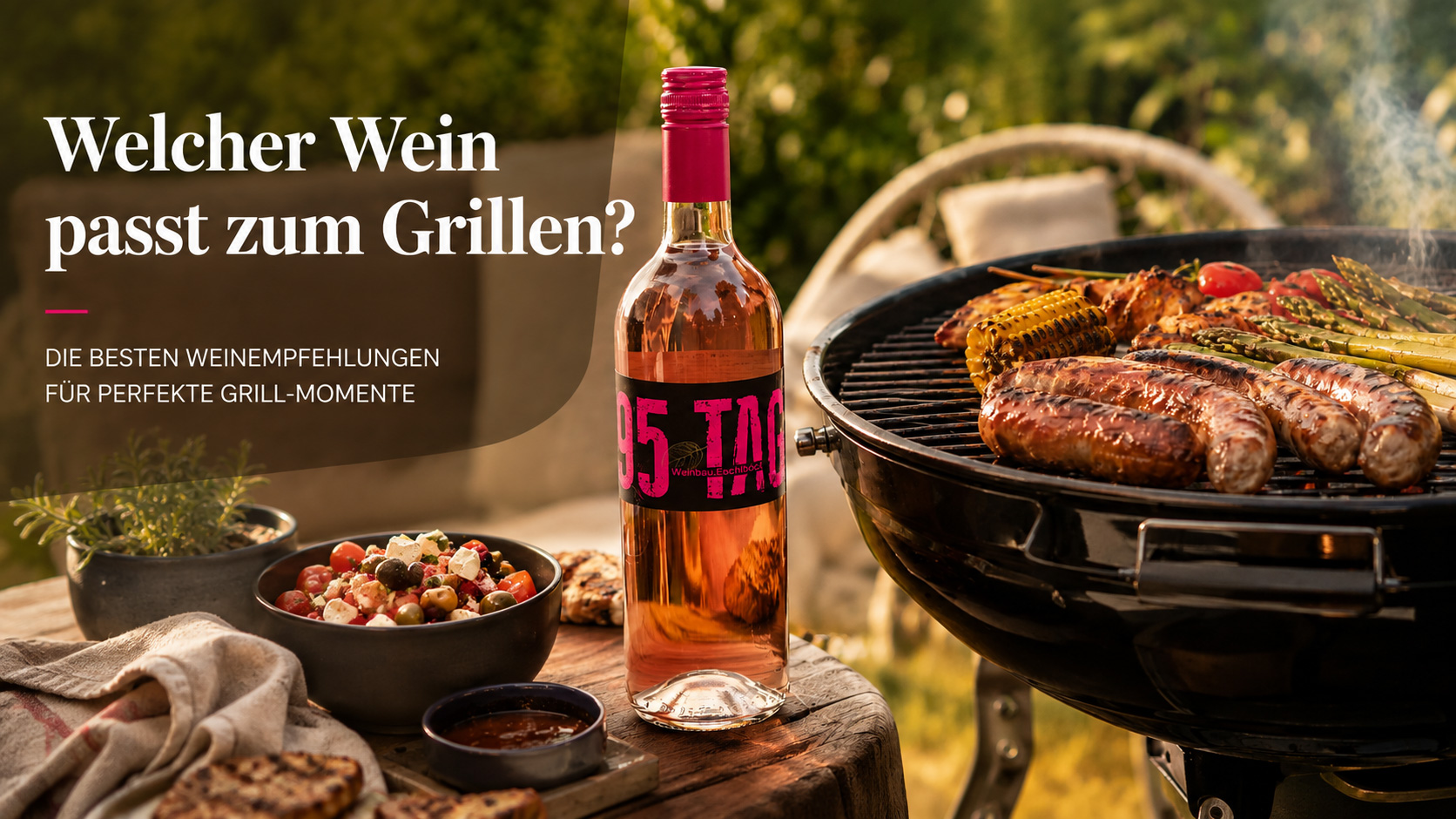 Welcher Wein passt zum Grillen? Die besten Weinempfehlungen für den Grillabend