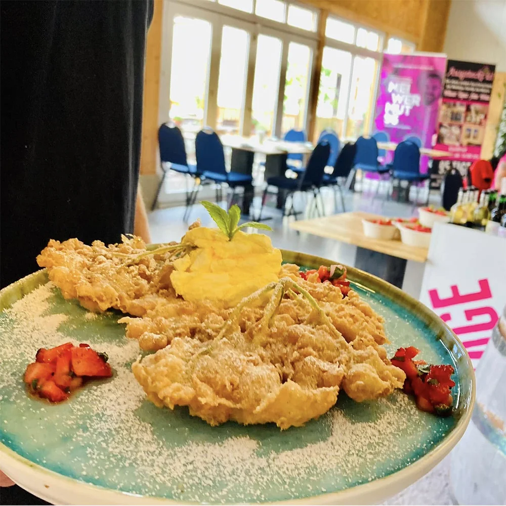 Saisonale Desserts und Nachspeisen in der 95Tage Buschenschank von Weinbau Eschlböck