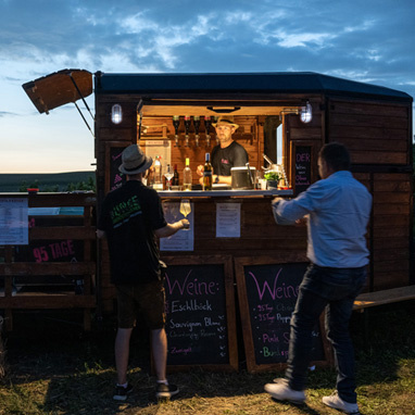 Lässige Cocktailbar bei Festen und Veranstaltungen