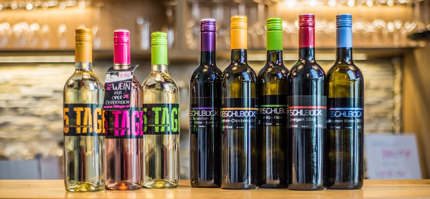 Weine der Linien 95Tage und Der Eschlböck 