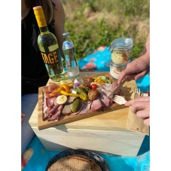 Die 95Tage Picknickbox enthält alles was ein ausgezeichnetes Picknick benötigt