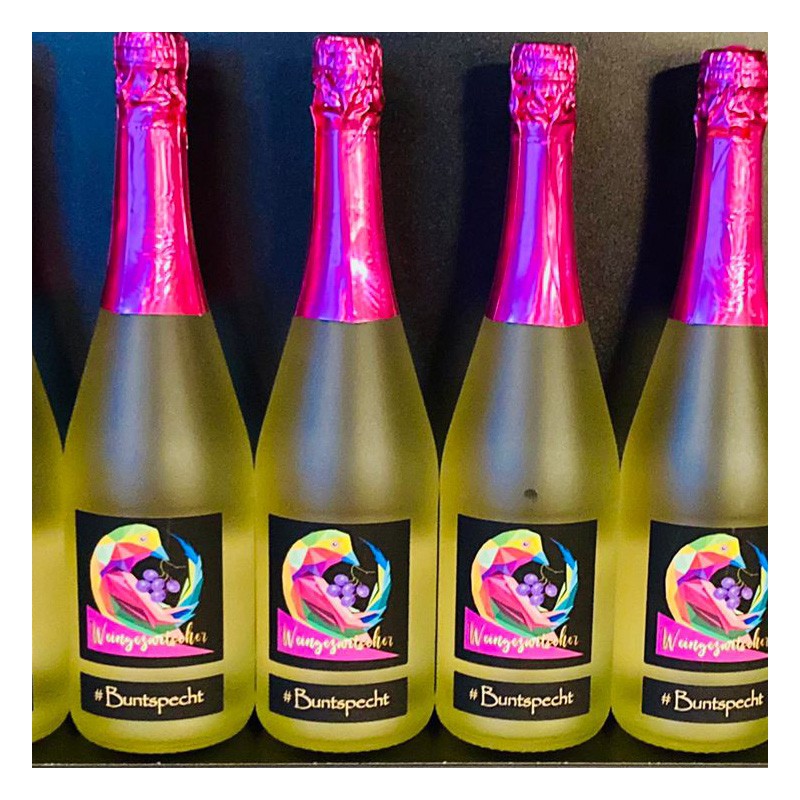 Buntspecht PIWI-Schaumwein von Winzer Florian Eschlböck